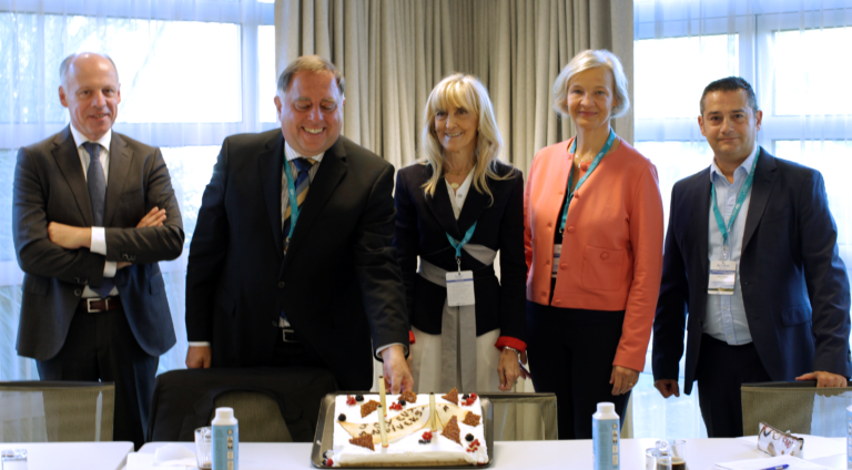 Access VetMed board and cake